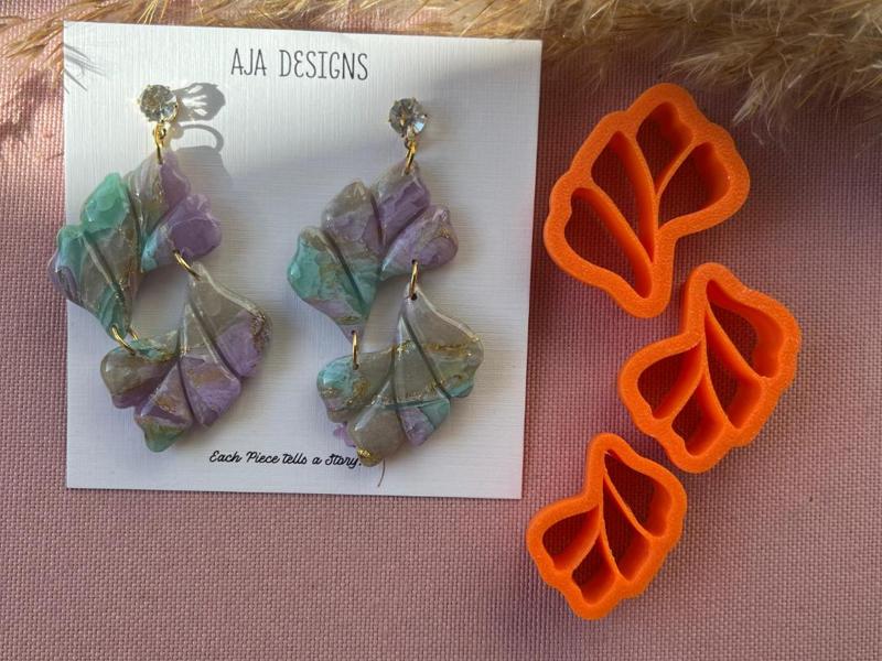 Polymer Clay Earring Mold 9