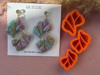 Polymer Clay Earring Mold 9