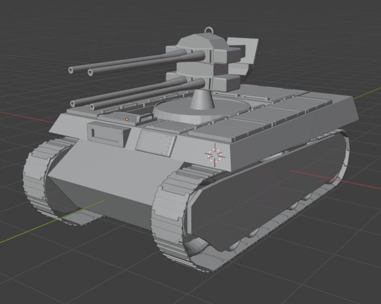 mobile AA gun