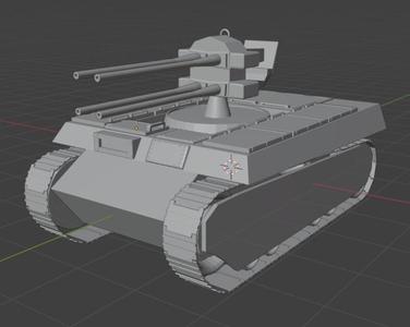 mobile AA gun