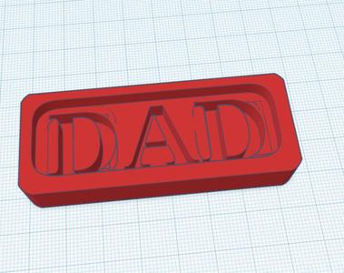 Dad Chocolate Mold