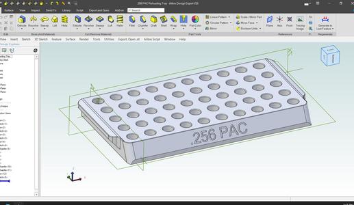 256 PAC Reloading Tray