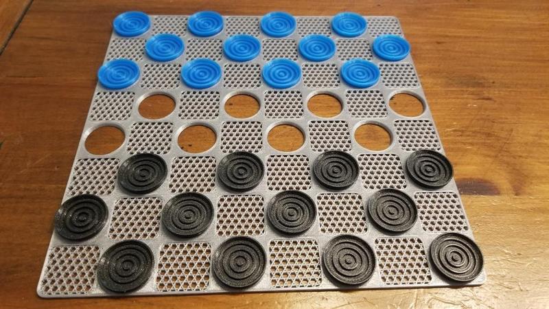 Checkers and Checker Board
