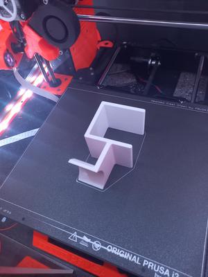 Hook for IKEA Lack wall shelf