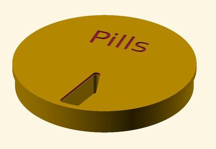 Customizable pill box