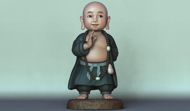 buddha kid - Black Myth Wukong stl 3d print