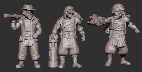 3 Gnome Artificer Set