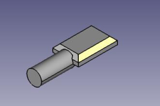 Small plug for shelf