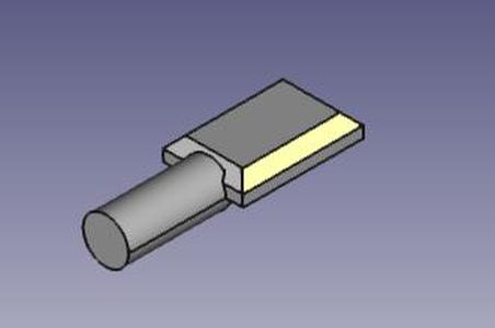 Small plug for shelf