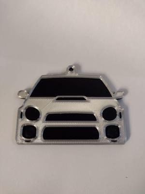 Subaru Impreza WRX Keychain Tag (Bugeyes)