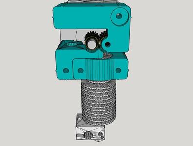 mk8 e3dv6 dual gear