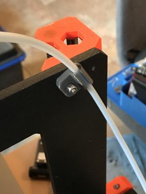 Prusa MK3(S+) Reverse Bowden Mounts with Passthrough