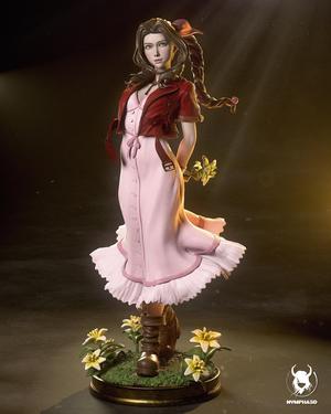 Aerith (Final Fantasy VII) STL for 3D Printing