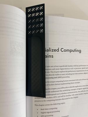 Fidgety bookmark