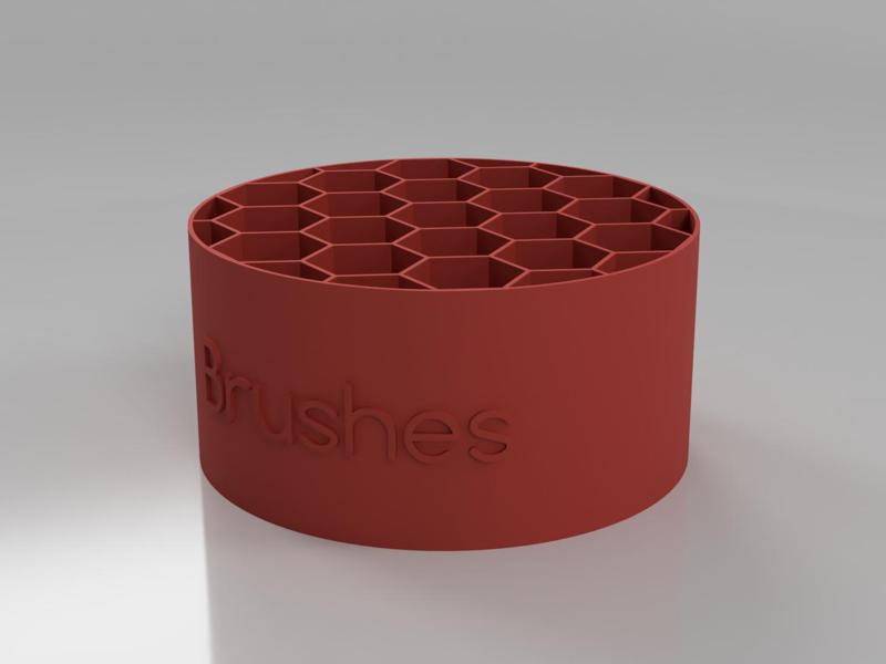 Brushes cup