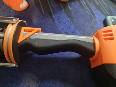 multicolor two pice handle for Satisfactory Xeno-Zapper