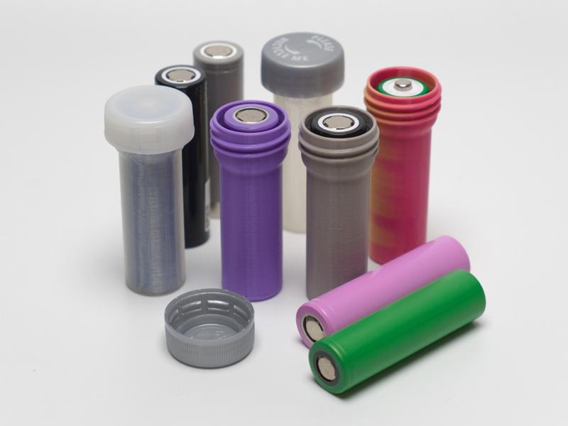 18650 Container Bottles for 28mm PET Caps