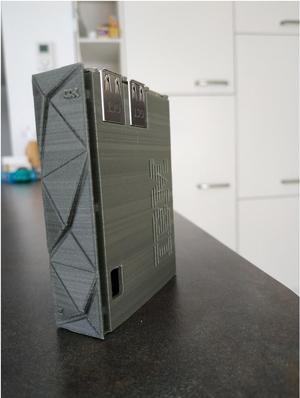 Raspberry pi 3 / 4 case  - IBM Mainframe Z14