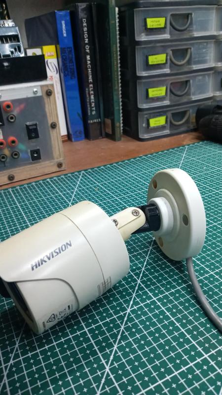 CCTV arm replacement