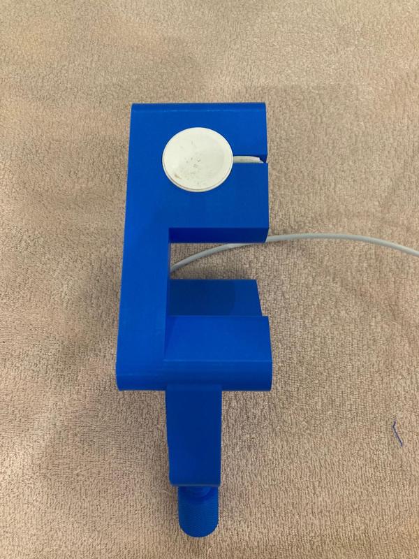 Iwatch stand with clamp