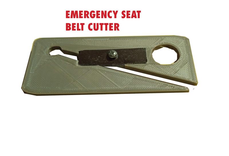 EMERGENCY SEAT BELT CUTTER