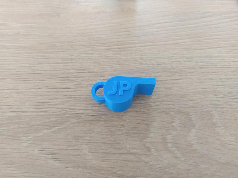 prusa whistle with a loop