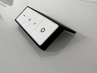 Philips Hue Dimmer Switch desktop holder (glued)