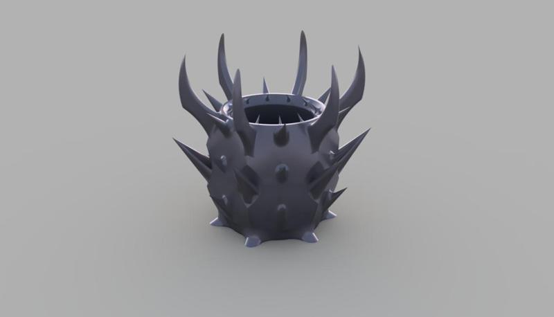 pain - the planter loaded with spikes