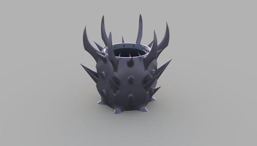 pain - the planter loaded with spikes