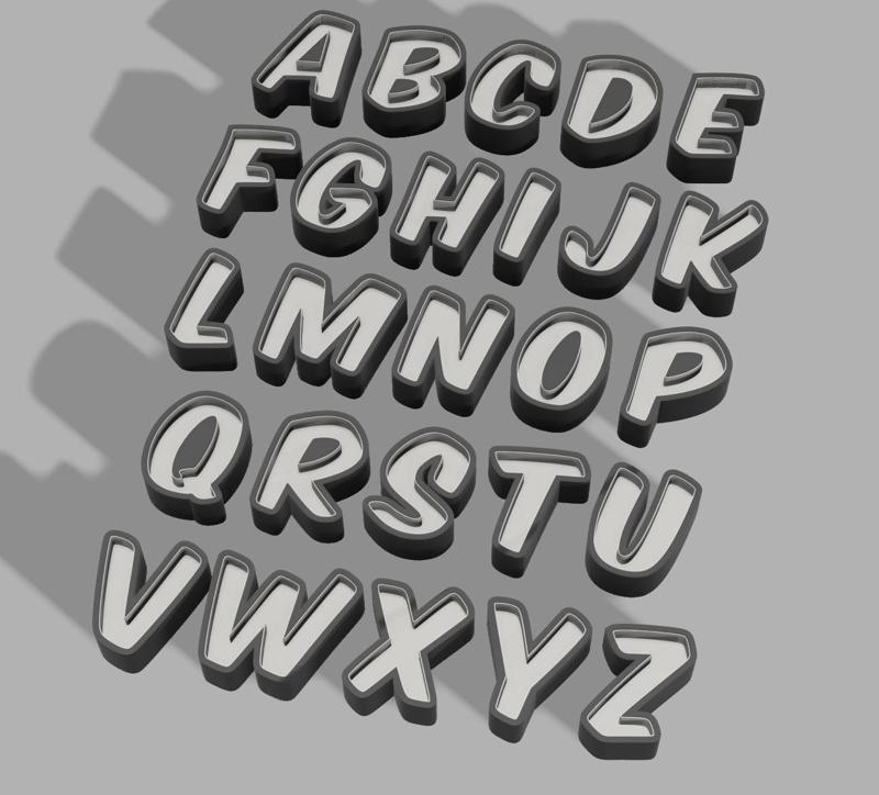 LED Letters Outside / Buchstaben Außen