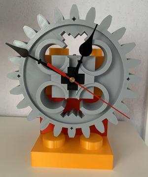 Giant Brick Clock