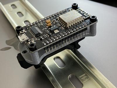 ESP8266 NodeMCU v3 Din Mount