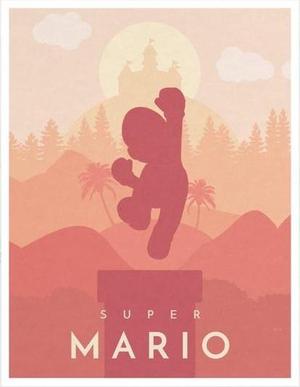 lithophane Poster Super Mario