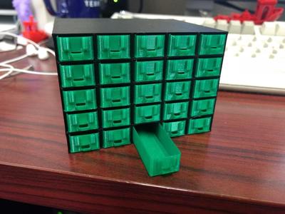 Parametric Vase-Mode Component Drawers