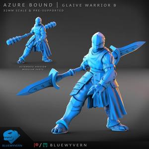 Azure Bound - Glaive Warrior B (Modular)