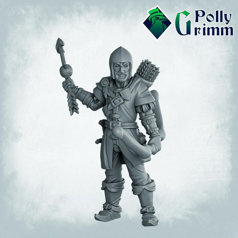 Fantasy and historic miniatures for tabletop games. Imperial Humans. Archers