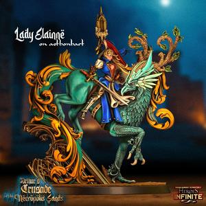 Lady Elainne, King’s Arthur Squire on Aethonhart