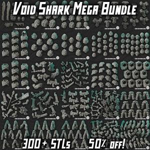 Void Shark Mega Bundle | 300+ STLs