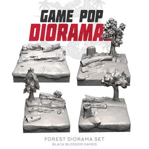 DRM003 Forest Pack Diorama :: Game Pop Dioramas :: Black Blossom Games