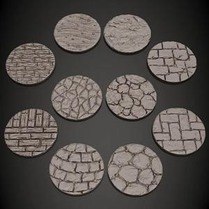 1INCH ROUND BASES
