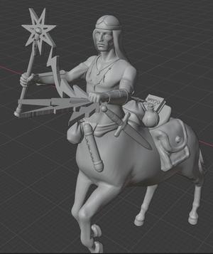 Plains Centaur Thunderbird Wand
