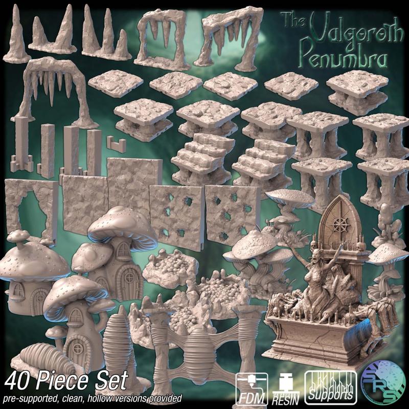 Underdark Terrain Set