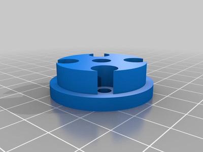 Hex Bolt Transmission plate for WLT's Astro Tracker Ball Bearing remix