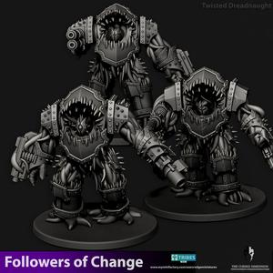 Twisted Dreadnaughts - Followers of Change - 28mm