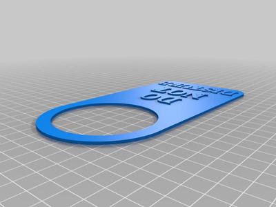 Do Not Disturb Sign