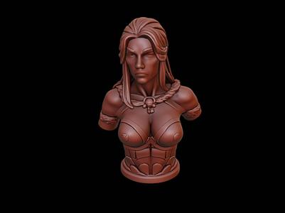 Amazon Warrior Bust