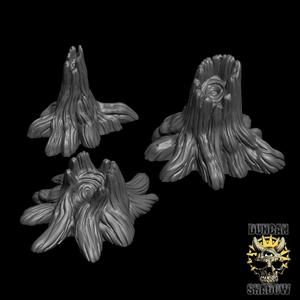 Tree Stumps Terrain SupportFree