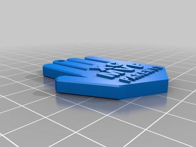 Hand Keychain/Ornament