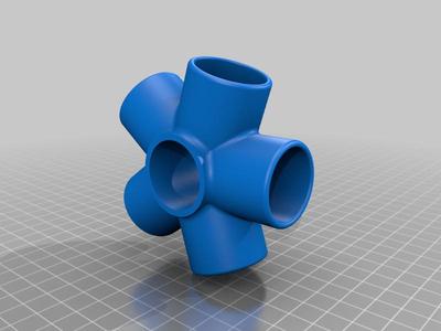 6 Way PVC Connector