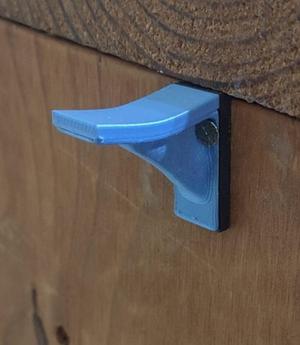 30mm optimized mini shelf headphone holder